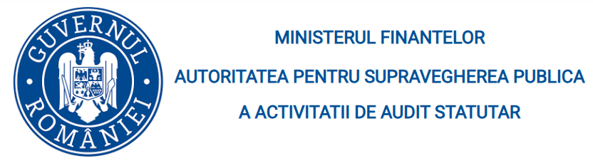 Logo ASPAAS - Autoritatea pentru Supravegherea Publica a Activitatii de Audit Statutar